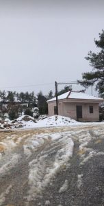 Yukarı Mazı Mahallesi ve Yayla mevkii, Bodrum çevresinde kar yağışı düşen yerler oldu.
