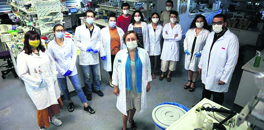 Boğaziçi Üniversitesi Moleküler Biyoloji ve Genetik Bölümü laboratuvarlarında 15 kişilik ekip çalışmalarına devam ediyor