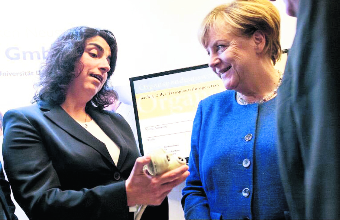 Dilek Gürsoy ve Angela Merkel