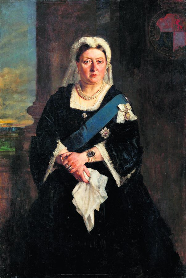 Victoria (Portre, Heinrich von Angeli, 1875)