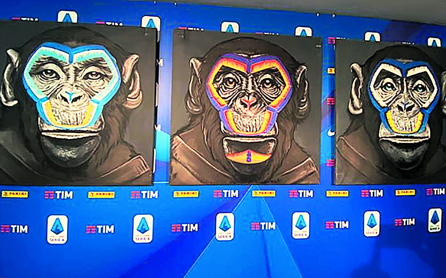 Serie A, ırkçılıkla mücadele kampanyasında maymun figürleri kullandı.