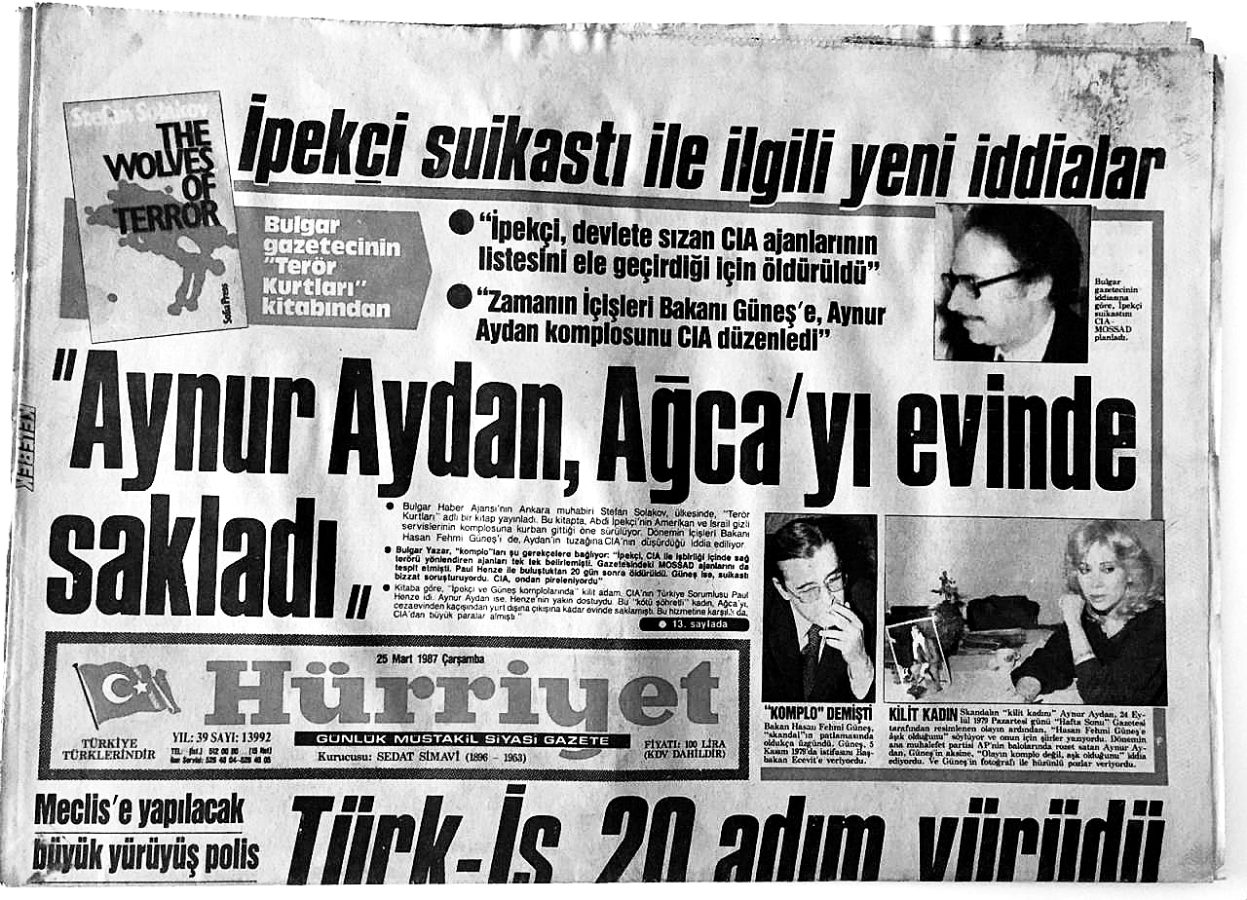 Skandalı bambaşka bir boyuta taşıyan haber, 1987 yılında Hürriyet’in manşetindeydi.