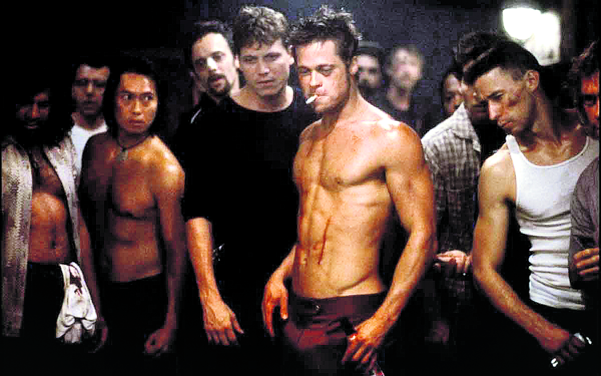 Dövüş Kulübü'nün film uyarlamasında Tyler Durden'i Brad Pitt canlandırmıştı.