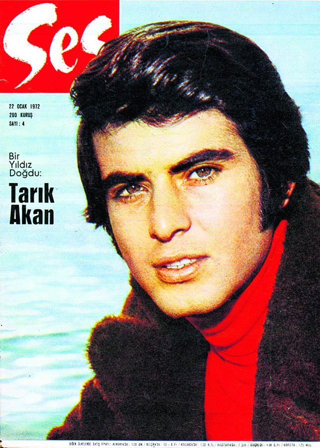 Akan, Ses dergisinin 22 Ocak 1972 tarihli sayısının kapağındaydı.