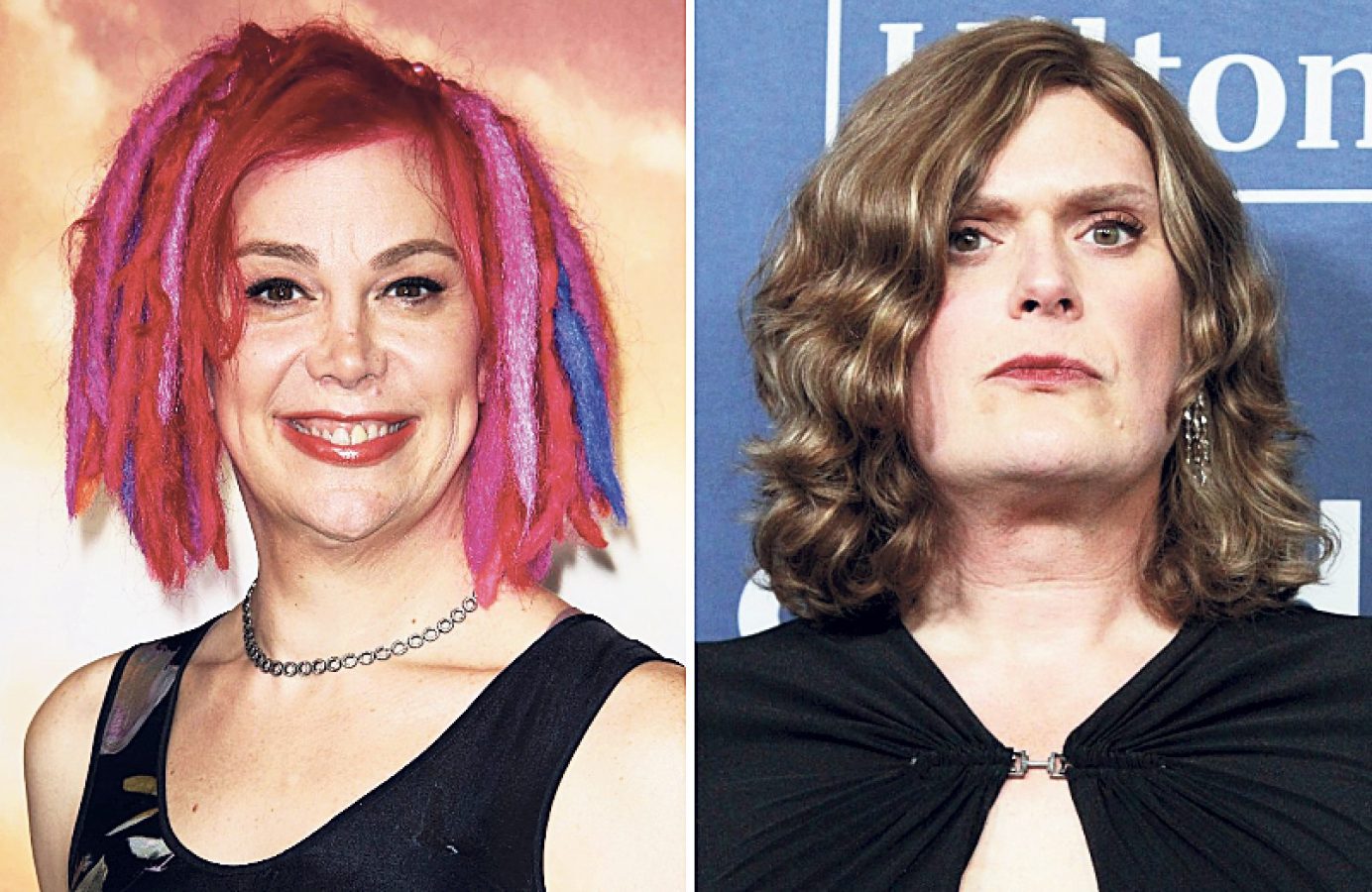 Yönetmen kardeşler Larry ve Andy Wachowski, hayatlarına Lana (solda) ve Lilly adındaki trans kadınlar olarak devam ediyor.