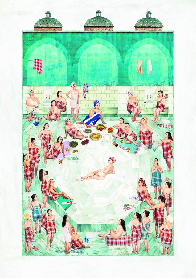 Sinan Tuncay, Mahremi Umumi Gelin, Pigment Baskı, 80x56 cm, 5/7 + 2 AP, 2015